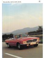 1980 MERCEDES BENZ SL BROCHURE NEDERLANDS, Livres, Autos | Brochures & Magazines