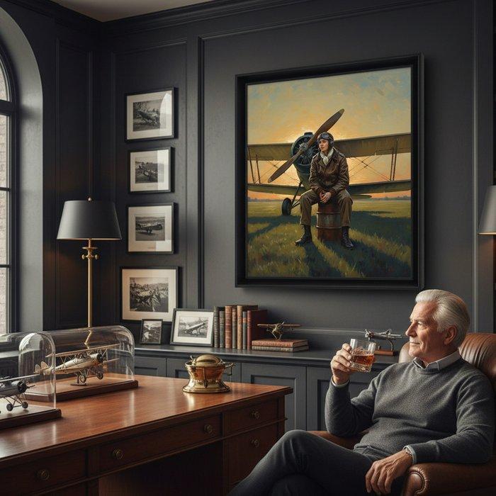 Le Yack - Before the Sky Opens - Hand signed, Antiek en Kunst, Kunst | Designobjecten