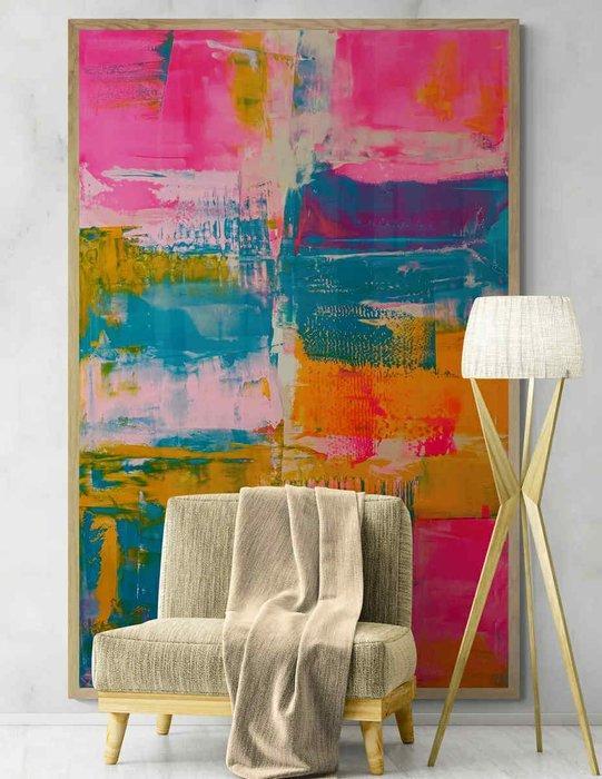 Giogia fl - La Vida Es Bella - XXL -, Antiquités & Art, Art | Peinture | Moderne