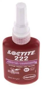 Loctite 222 Paars 50 ml Schroefdraad borger, Nieuw, Verzenden