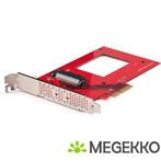 StarTech.com U.3 naar PCIe Adapter Kaart, PCIe 4.0 x4, Verzenden, Nieuw