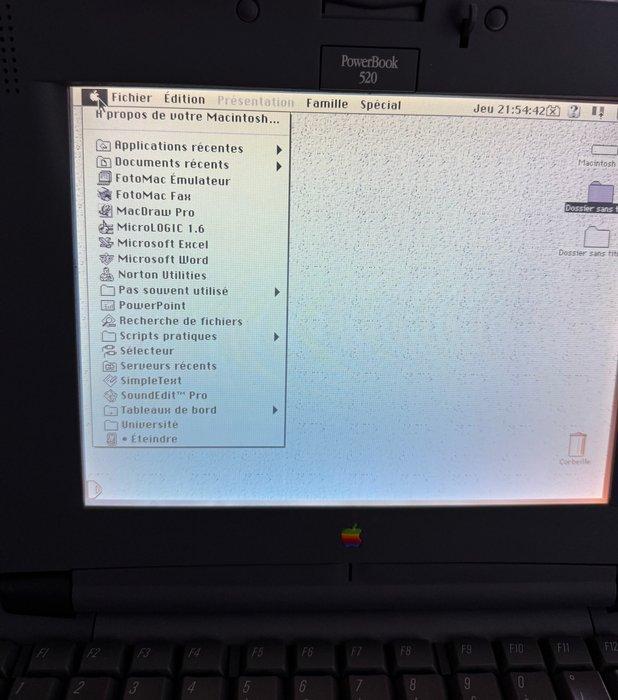 Apple PowerBook 520 - Macintosh, Games en Spelcomputers, Spelcomputers | Overige Accessoires