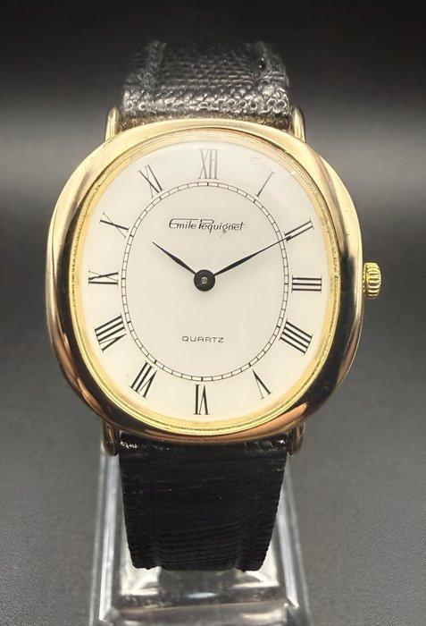 Pequignet - Tank - Gold-Plated - Sans prix de réserve -, Handtassen en Accessoires, Horloges | Heren