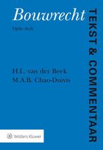Tekst & Commentaar - Bouwrecht 9789013134551, H.J. van Beek, M.A.B. Chao-Duivis, Verzenden