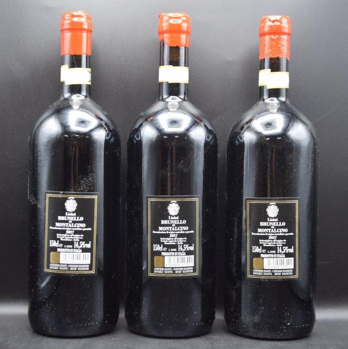 2017 Lisini - Brunello di Montalcino DOCG - 3 Magnums (1.5L), Collections, Vins