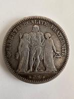 Frankrijk. 5 Francs 1849-BB Hercule (Zonder Minimumprijs), Postzegels en Munten