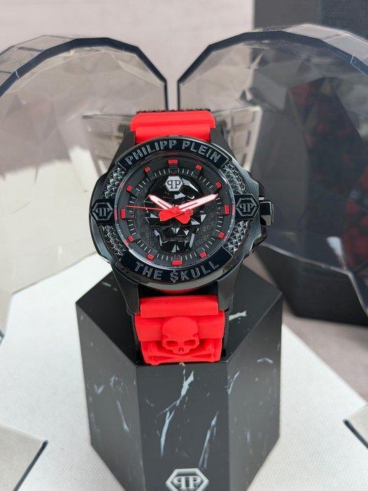 Philipp Plein - The Skull Red - Zonder minimumprijs -, Handtassen en Accessoires, Horloges | Heren