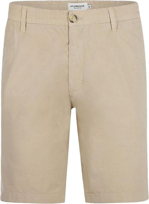 McGregor Poplin Short Beige maat Overige maten Heren, Kleding | Heren, Broeken en Pantalons, Beige, Nieuw, Overige maten, Verzenden