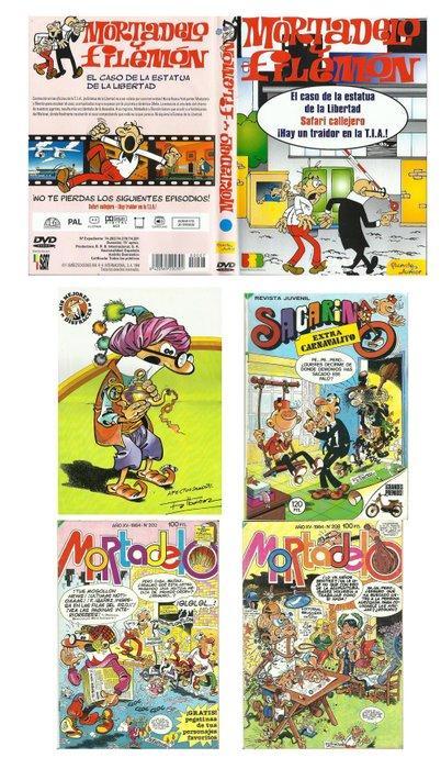 Andra - 4 Original drawing - storyboards - Mortadelo y, Cd's en Dvd's, Dvd's | Tekenfilms en Animatie