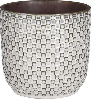 2dekans | Mica Decorations Daan Bloempot - H18 x Ø19 cm - beschikbaar voor biedingen