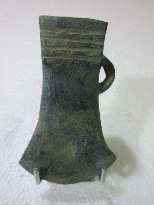 Bronstijd - Gepatineerd brons Werktuig - 90 mm (Zonder, Antiek en Kunst, Antiek | Overige Antiek