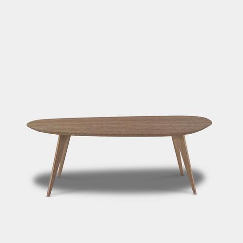 Tafel organisch eikenhout - Hout Onderstel - Pura Natura, Huis en Inrichting, Tafels | Eettafels