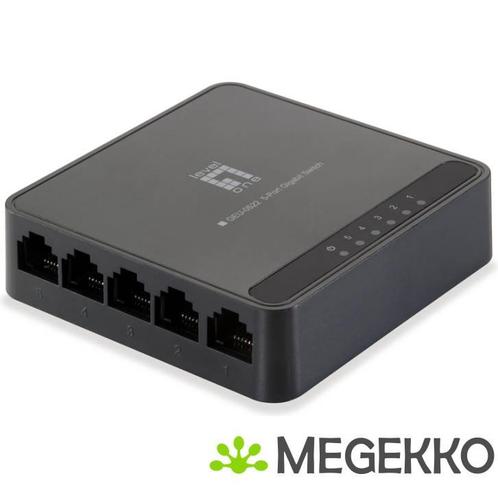 LevelOne GEU-0522 Unmanaged Gigabit Ethernet netwerk switch, Computers en Software, Overige Computers en Software, Nieuw, Verzenden