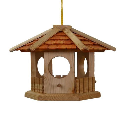 Voederhuis Turijn oranje, Tuin en Terras, Vogelhuisjes en Vogelbaden, Verzenden
