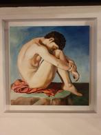 Carlo Capelli Copista (XX), After Flandrin - Jeune homme nu