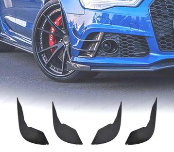 SPLITTERS AUDI A6 C7 LOOK RS6 11-18 NOIR, Verzenden