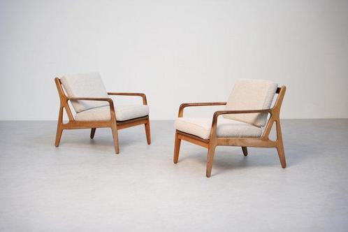 VAMO - Arne Vodder - Fauteuil (2) - bois de cerisier, Antiek en Kunst, Curiosa en Brocante