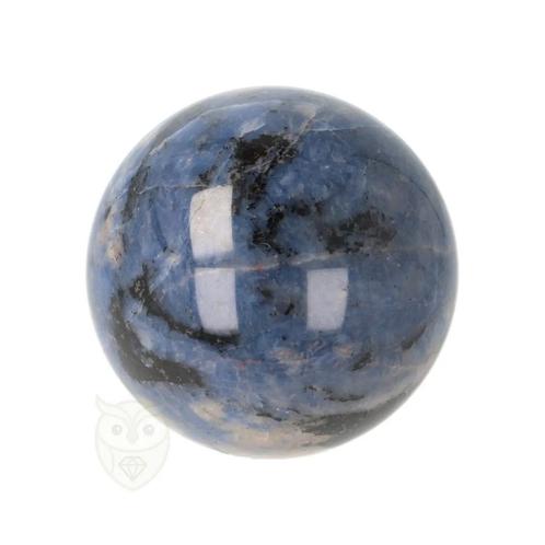 Sodaliet bol Nr 12 - Ø 5,59 cm - 231 gram, Handtassen en Accessoires, Edelstenen, Nieuw, Verzenden