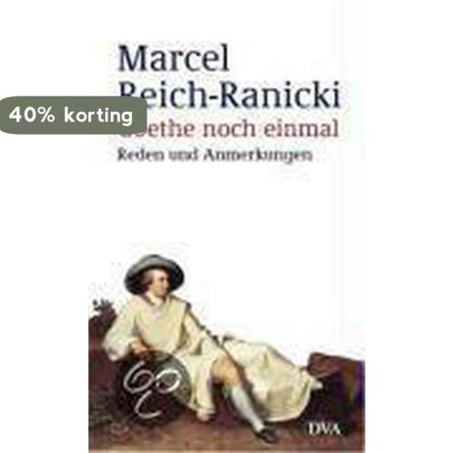 Goethe noch einmal 9783421056900 Marcel Reich-Ranicki, Boeken, Overige Boeken, Gelezen, Verzenden