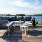 Loungeset 2delig grijs | Incl kussens en tafel, Tuin en Terras, Tuinsets en Loungesets, Verzenden, Nieuw, 5 zitplaatsen