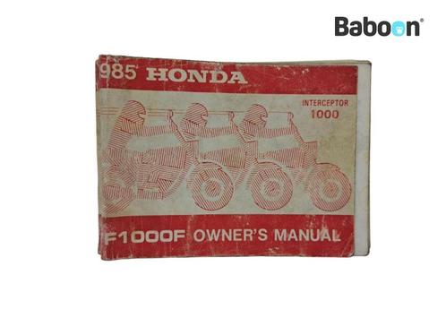 Instructie Boek Honda VF 1000 F Interceptor (VF1000F SC15), Motoren, Onderdelen | Honda, Gebruikt, Verzenden