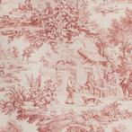 Toile de Jouy Bordeaux - Meubelstof - 250 cm - 280 cm
