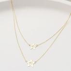 Handmade - Halsketting - 14 karaat Geel goud - 2-Rijen, Handtassen en Accessoires, Kettingen, Nieuw