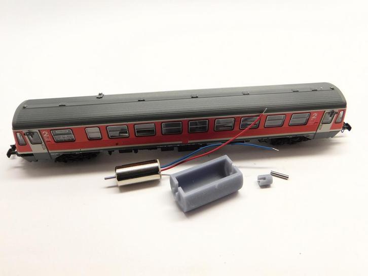 micromotor NA054G ombouwset Arnold BR 627, Hobby en Vrije tijd, Modeltreinen | N-Spoor, Gelijkstroom, Overige typen, Nieuw, Overige merken