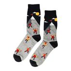 Sokken - Bergbeklimmen Print - Zwart Grijs - Katoen -, Kleding | Dames, Nieuw