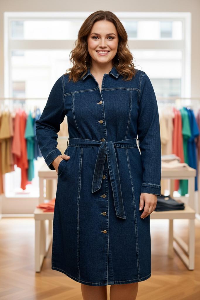 VERO MODA curve JEANS jurk50Maat 46/48 (XL) of groter, Vêtements | Femmes, Robes, Envoi