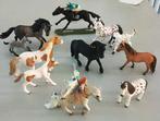 Schleich - Jouet 12x figuren: Paarden, Veulens, Ruiters -, Antiquités & Art