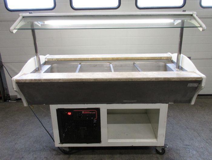 Saladette, Koelbuffet, B151 x D88 x H138cm, Zakelijke goederen, Horeca | Keukenapparatuur