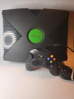 Xbox Original met 1 Orginele Controller en alle kabels, Consoles de jeu & Jeux vidéo, Consoles de jeu | Xbox Original, Ophalen of Verzenden