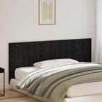 vidaXL Bed Hoofdbord Zwart Eiken 200x1,5x80 cm Engineered, Huis en Inrichting, Verzenden, Nieuw