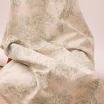 AA111 - Toile de Jouy vert sauge - délicat - Tissu