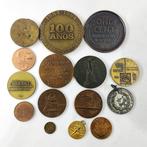 Portugal - Lot with 15 Portuguese Bronze Medals - Jeton