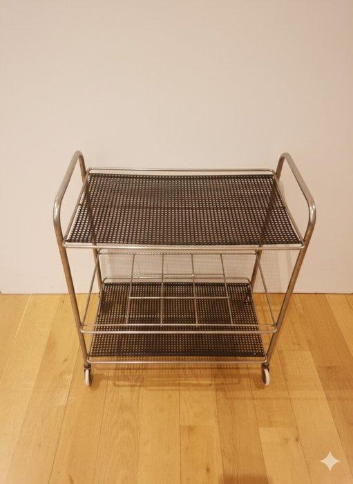 Chariot de service - Métal, chromé - Vintage du milieu du, Antiek en Kunst, Kunst | Designobjecten