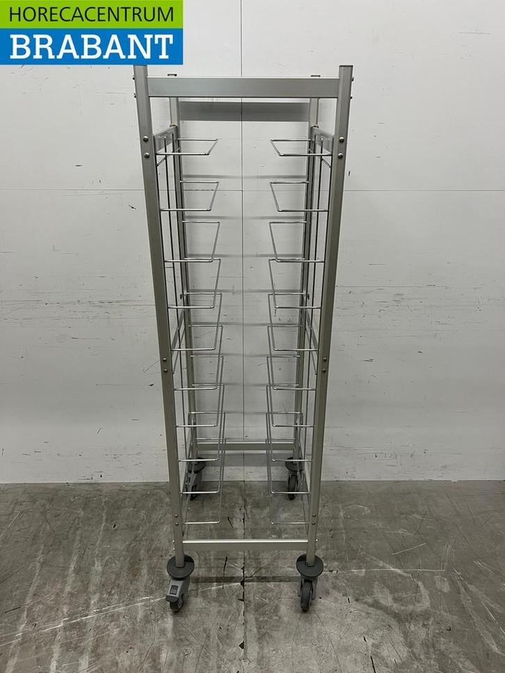 Italmodular Regaalwagen 1/1 GN &amp; 60/40 cm Verrijdbaar, Zakelijke goederen, Horeca | Meubilair en Inrichting, Ophalen of Verzenden