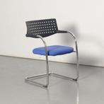 Vitra vergaderstoel, paars, sledeframe, Huis en Inrichting, Ophalen of Verzenden, Gebruikt