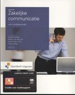 Zakelijke communicatie voor professionals / Vast Boek /, Boeken, Verzenden, Gelezen, Frank Jansen