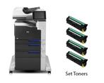 Second Hand HP - Huismerk SET TONERS M775, Computers en Software, Ophalen of Verzenden, Nieuw, Toner, Second Hand HP