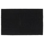 vidaXL Tapis de porte noir 50x80 cm fibre de coco, Jardin & Terrasse, Neuf, Verzenden