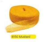Jute band Geel Oker 5 cm rol 40 meter