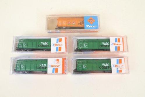 Roco N - 25119, 25168 - Modeltrein goederenwagon (5) - VAM, Hobby en Vrije tijd, Modeltreinen | N-Spoor