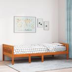 vidaXL Kinderbed zonder matras massief grenenhout wasbruin, Verzenden, Nieuw