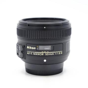 Nikon 50mm F1.8G AF-S Nikkor Objectief (Occ) beschikbaar voor biedingen