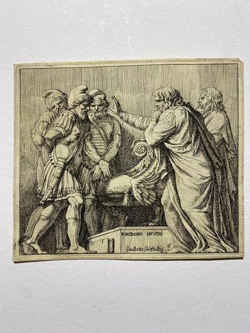 P.da Caravaggio (1490-1543), after, Galestruzzi Battista, Antiek en Kunst, Antiek | Overige Antiek
