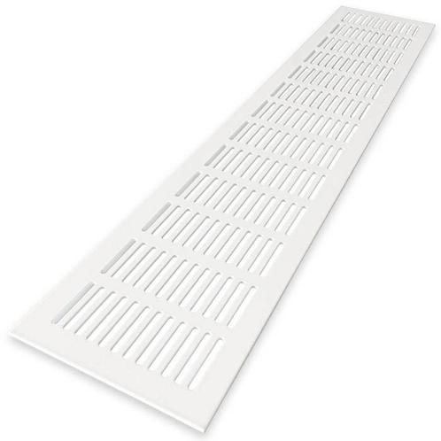 Ventilatiestrip aluminium LxH 500 x 150mm WIT (G61-5015W), Doe-het-zelf en Bouw, Ventilatie en Afzuiging, Nieuw, Verzenden