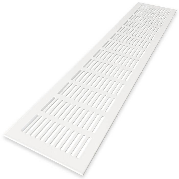 Ventilatiestrip aluminium LxH 500 x 150mm WIT (G61-5015W), Doe-het-zelf en Bouw, Ventilatie en Afzuiging, Nieuw, Verzenden