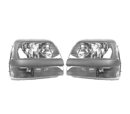 Phares Pour Fiat Doblo Avec Antibrouillard 05-10, Auto-onderdelen, Verlichting, Verzenden